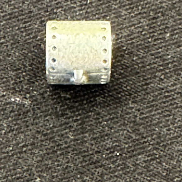 Pandora Silver Heart Treasure Chest Charm - Picture 3 of 7